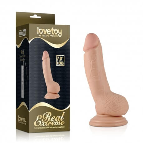 VIBRATOR REALISTIC LOVETOY EXTREME REAL PENIS